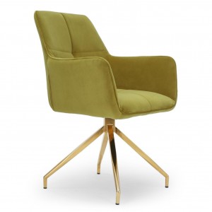 Modern And Elegant Design Swivel Barrel Chair
