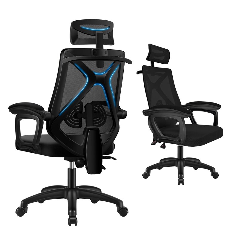 I-Ergonomic Mesh Task Chair ene-headrest