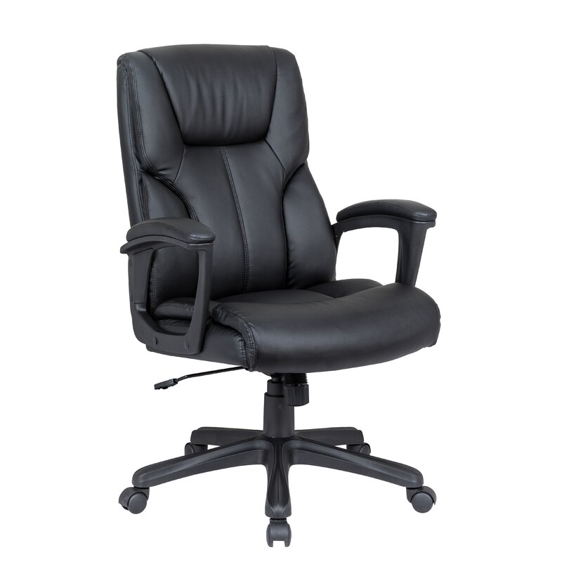 Genuine Leather Task Chair (1)