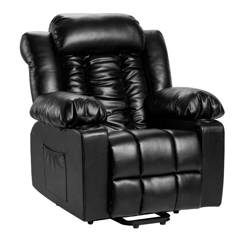Large Power Lift Recliner Chair for Elderly with Massage and Heating (1)