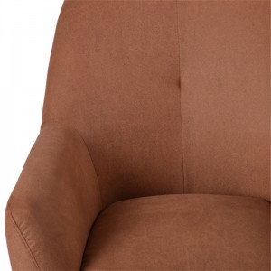Nouveau design tissu salon chaise d'appoint fauteuil de salon