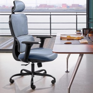 Ergonomic Computer Desk Chairs Swivel සහ Adjustable Office Mesh Chair