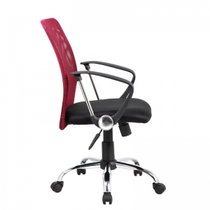 Cadeira de escritório barata esponja elástica alta luxo giratória ergonômica trabalho malha tarefa cadeira de escritório giratória
