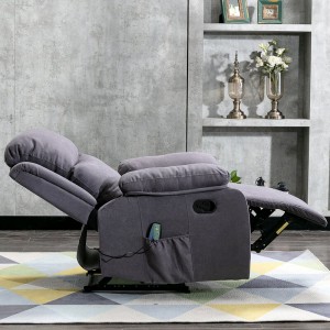 648, 30.3” Wide Manual Standard Recliner with Massager