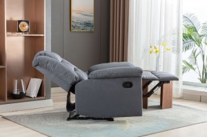 Paggama sa Huayang Customized Function Recliner Electric Lift Modernong Faux Leather Reclining Sofa