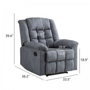 Fabricare Huayang customized Function Recliner Electric Leva Modern Faux Leather recubans Sofa