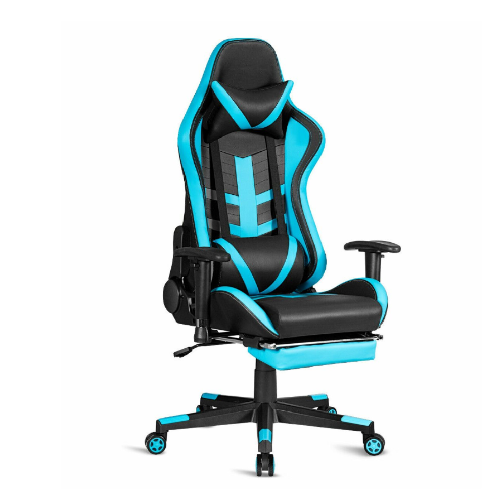 Massage Høj Ryg PC og Racing Game Chair
