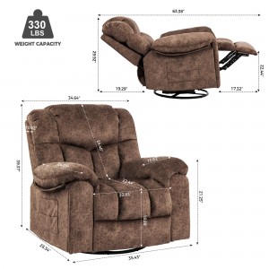 Recliner Sofa 9020-brown