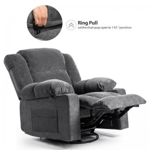 Swivel Roker Reclining Living Room Sofa Chair-3