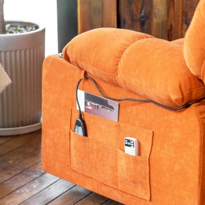 Swivel Roker Reclining Living Room Sofa Chair-2