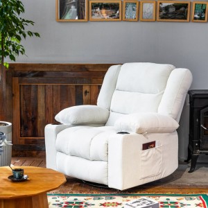 Cadeira de sofá reclinable Roker giratoria