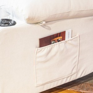 Поворотное кресло-диван для гостиной Roker с откидной спинкой