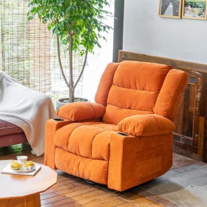 Swivel Roker Reclining Sebule Sofa Chair-2