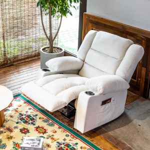 Poltrona per divano da soggiorno reclinabile girevole Roker
