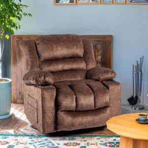 Sofá reclinable 579-marrón