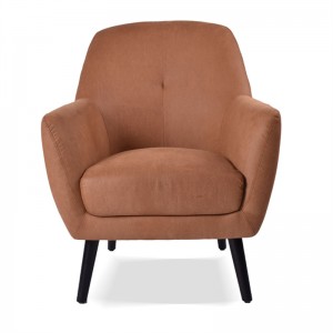 Tshiab Tsim Fabric Living Room accent lub rooj zaum lounge Arm Chair