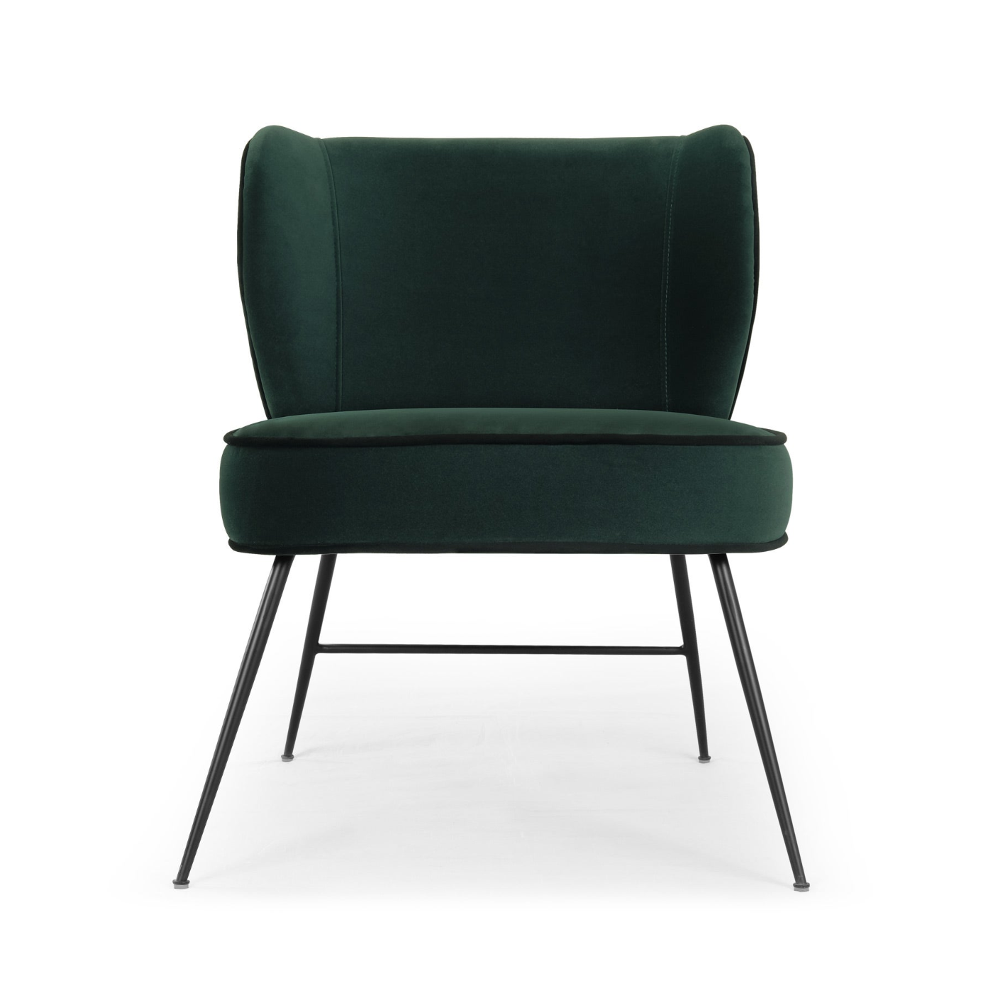 modern green velvet chair (1)