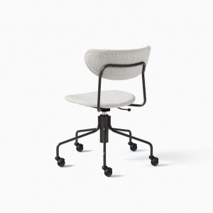 Petal Upholstered Swivel Office Chair