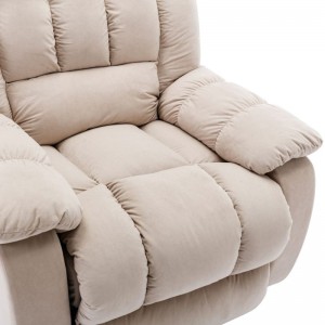 Новый дизайн мебели для гостиной, легкий роскошный массажный кожаный секционный диван