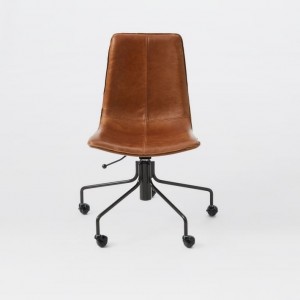 Slope kožená otočná kancelářská židle