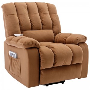 Производство Huayang персонализирана функция реклайнер Модерен стол от изкуствена кожа Китай Секционен диван