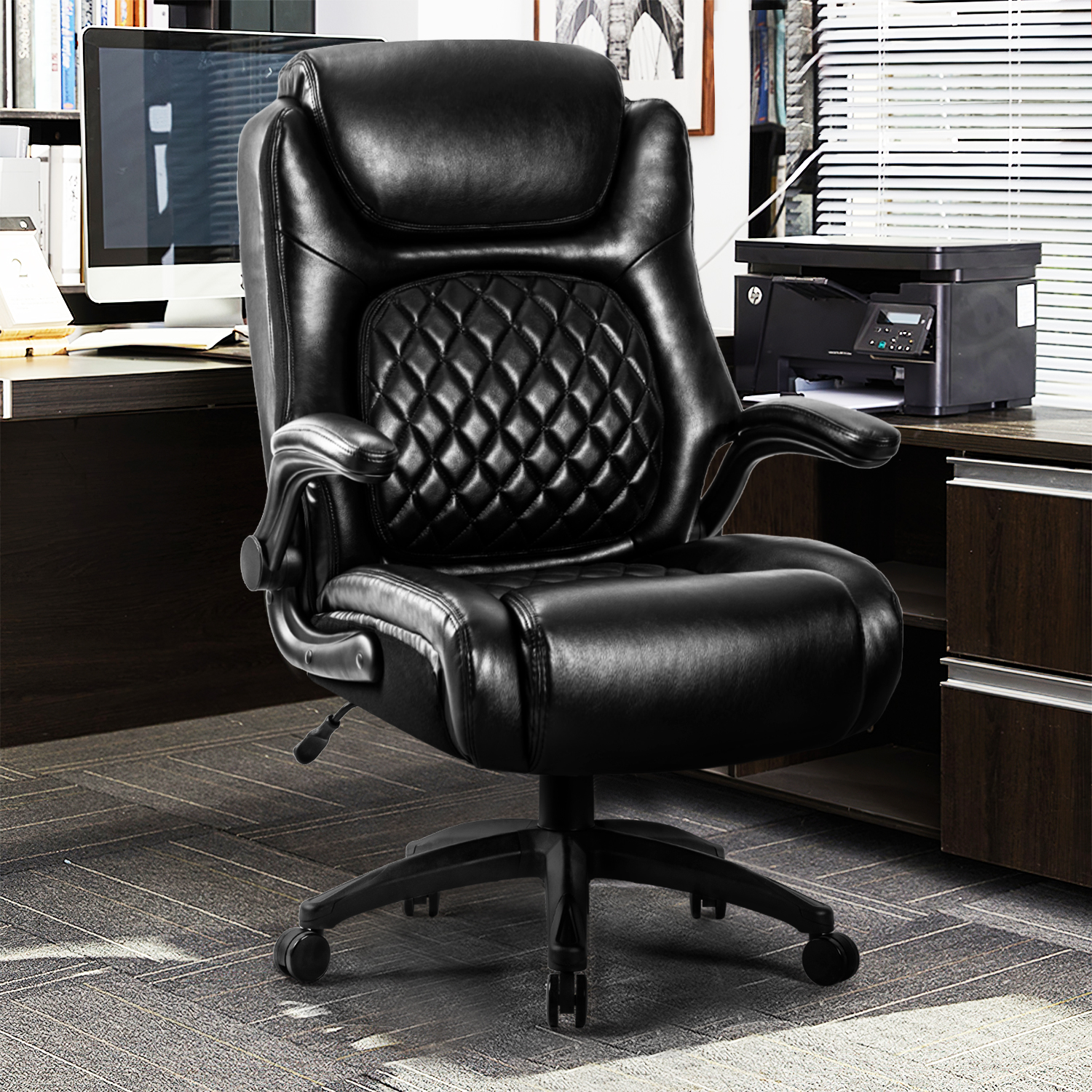 Famous Best Kcream Gaming Chair Supplier – 
 High Back Touch Leather Executive Office Chair –  Wanyida