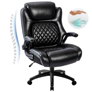 High Back Touch կաշվե գործադիր գրասենյակի աթոռ