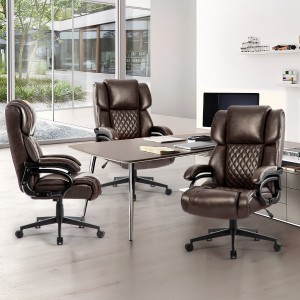 Touch Leather High Back Executive Office Stull
