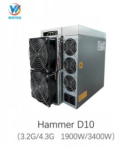 Brand New HAMMER D10+ Asic Miner LTC DOGE Mining Machine