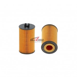 E650HD233 Lubricate the oil filter element