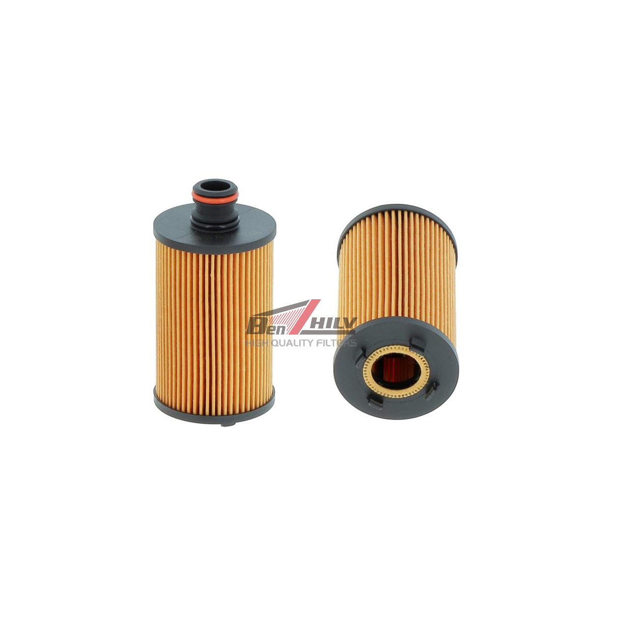 E950HD485 Lubricate the oil filter element