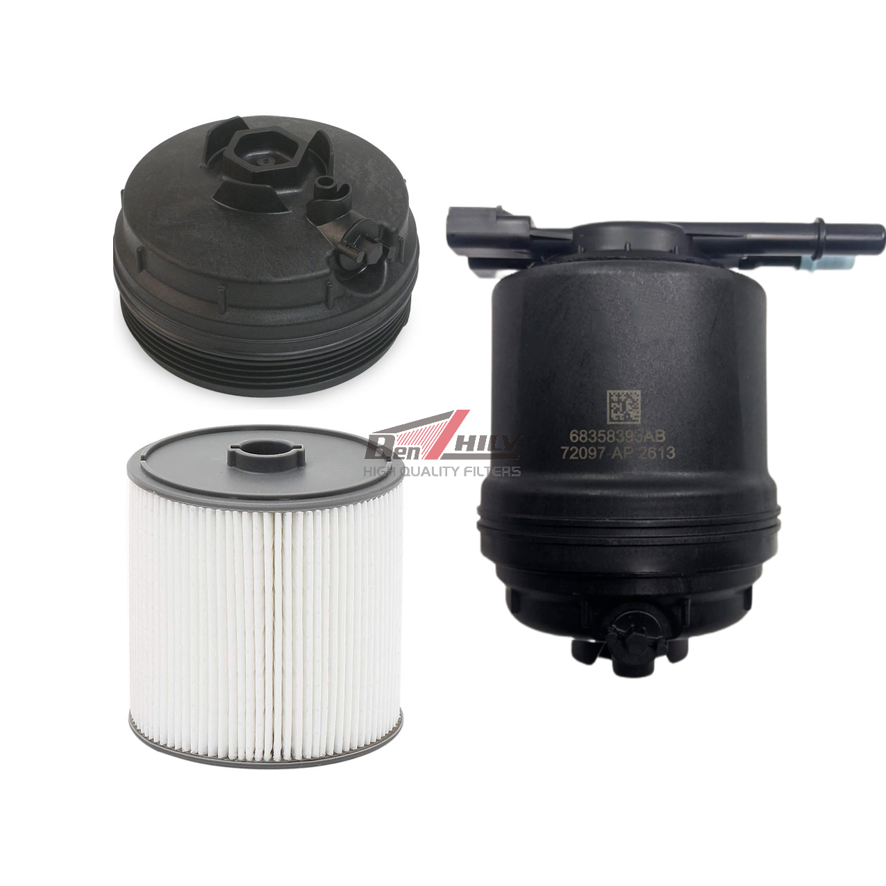 57008268AA 68358393AA 68358393AB 68436815AA 68436631AA DIESEL FUEL FILTER Assembly