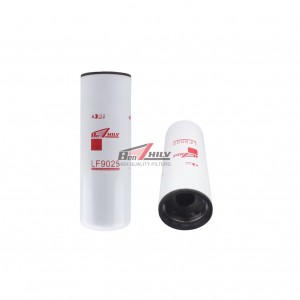 LF9025 LUBRICATE THE OIL FILTER ELEMENT