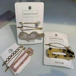fashion hair clip set