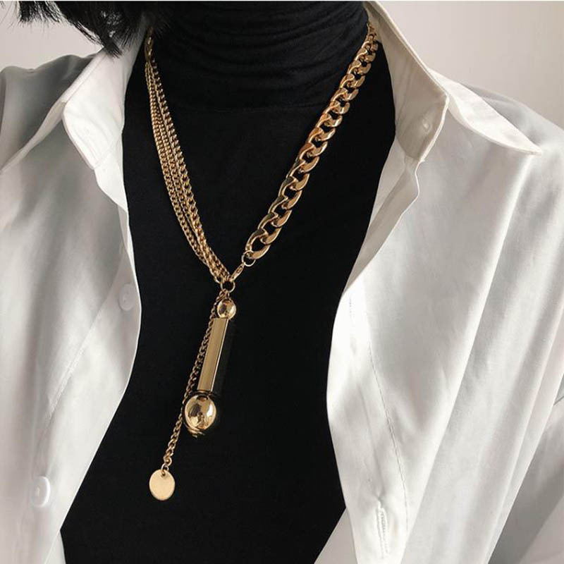 High Quality Paper Clip Earrings -
 fashion chain necklace – Weizhong