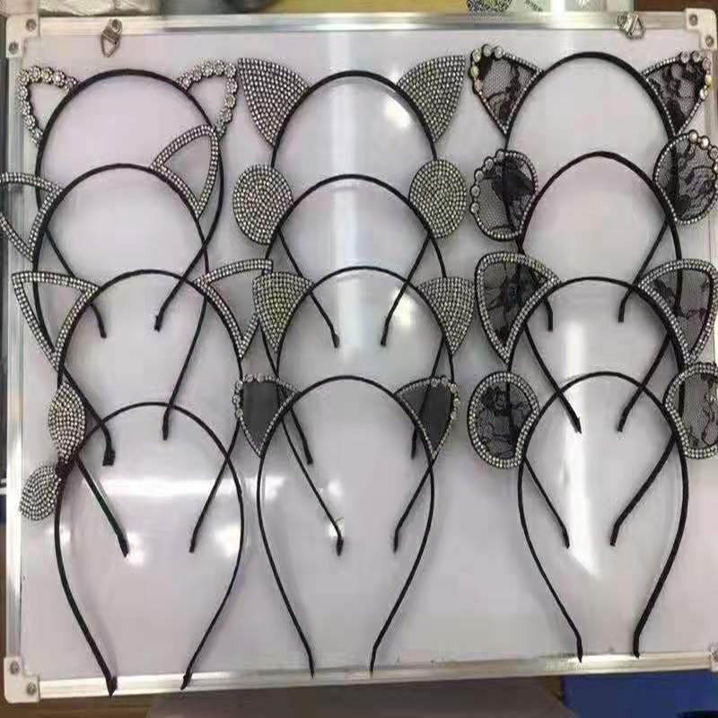 factory customized Banana Hair Clip -
 head buckle with glass stones – Weizhong