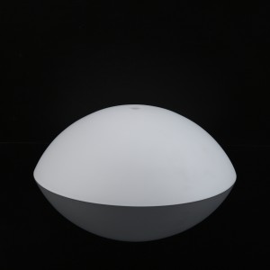 Hangende glazen lampenkap matglas ronde paddestoel Laurierlamp Plafondlampenkap Vervangende glazen afdekking