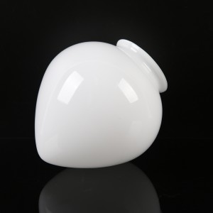 Скляний абажур для змінної кришки підвісної лампи ручної роботи у формі персика
