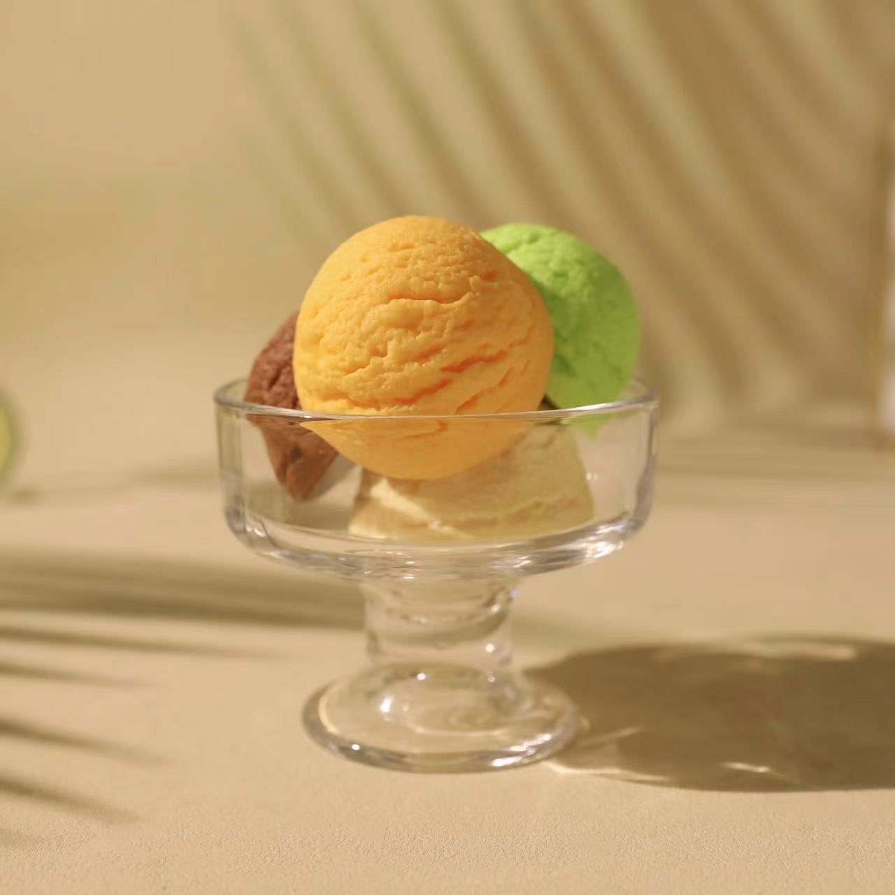 De ce să alegeți materialul din sticlă pentru pahare de înghețată?