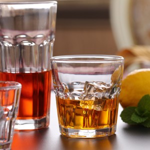 8-OZ Glass Cups for water/juice/beer/wine