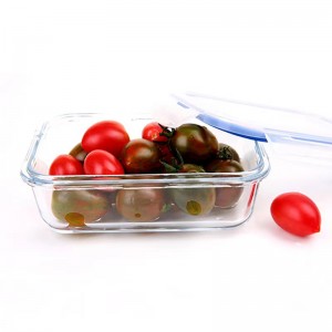 Air Tight Food Storage Containers Bowl Glass Deksel Food Storage Containers Glass
