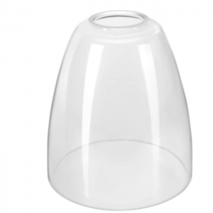 Bottle Shape Clear Household Handmade Blown Glass Lamp Shade Cover