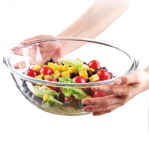 Circular airtight food storage containers spices organiser custom glass container