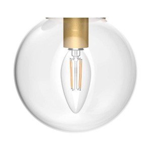 Reemplazo de pantalla de vidro personalizada Globo de vidro esmerilado ou tapa para lámpada colgante