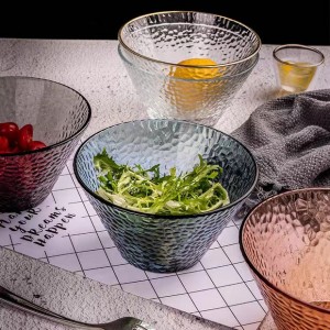 Clear Glass Bowls Glass Dessert Bowls for Pudding Snack Cereal