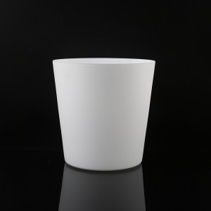 Coprilampada da parete con paralume per lampada a sospensione bianco opalino soffiato a forma di tazza personalizzato
