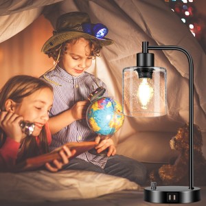 Viseči stekleni senčnik za svetilko s pokrovom svetilke za razsvetljavo v obliki krogle