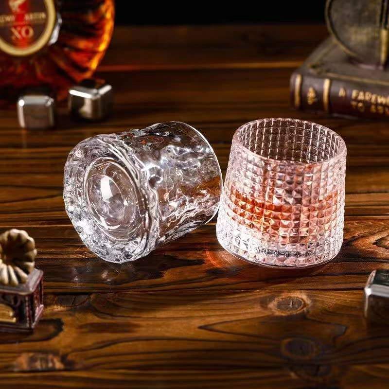 Hot Sell Spinning Whiskey Glass05