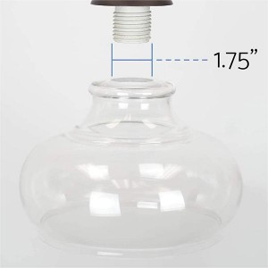 Špeciálny tvar nástennej lampy kryt osvetlenia závesnej lampy sklenené tienidlo