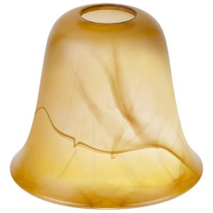 Vervanging van taps geblaasde glas lampskerm